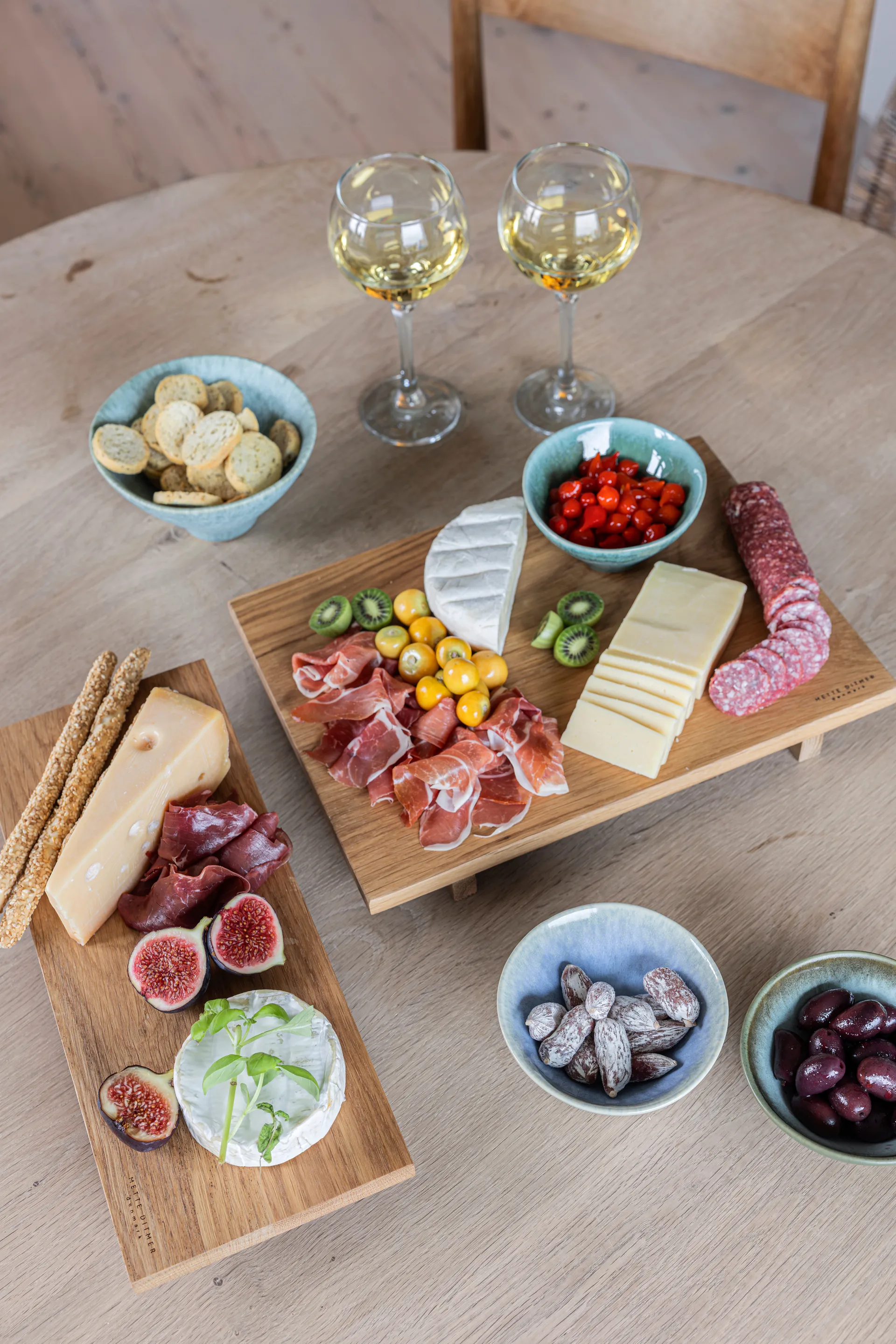 Authentic serveringsbrett, Natural, 15x36 cm Mette Ditmer