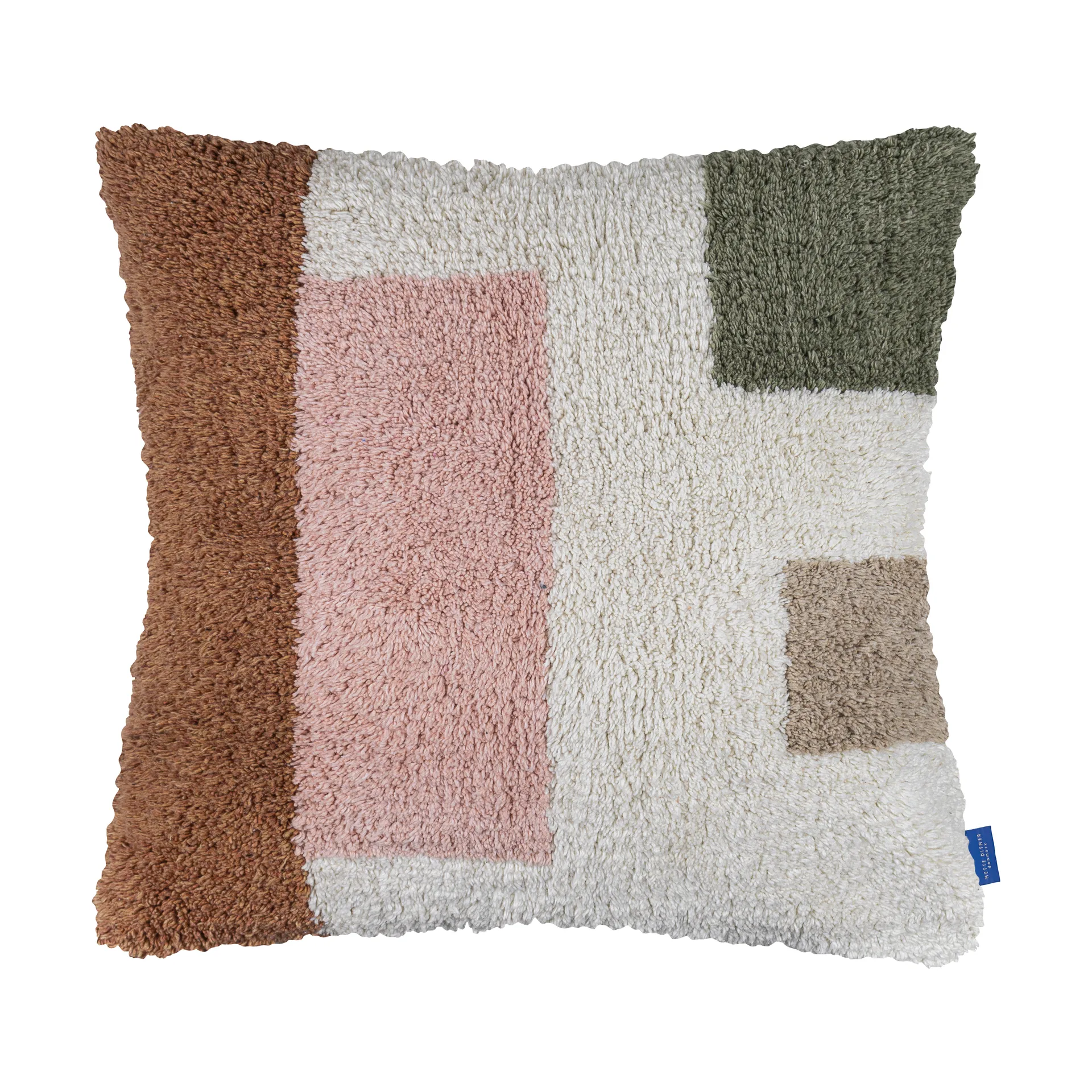 Brick putetrekk 50x50 cm, Rust Mette Ditmer