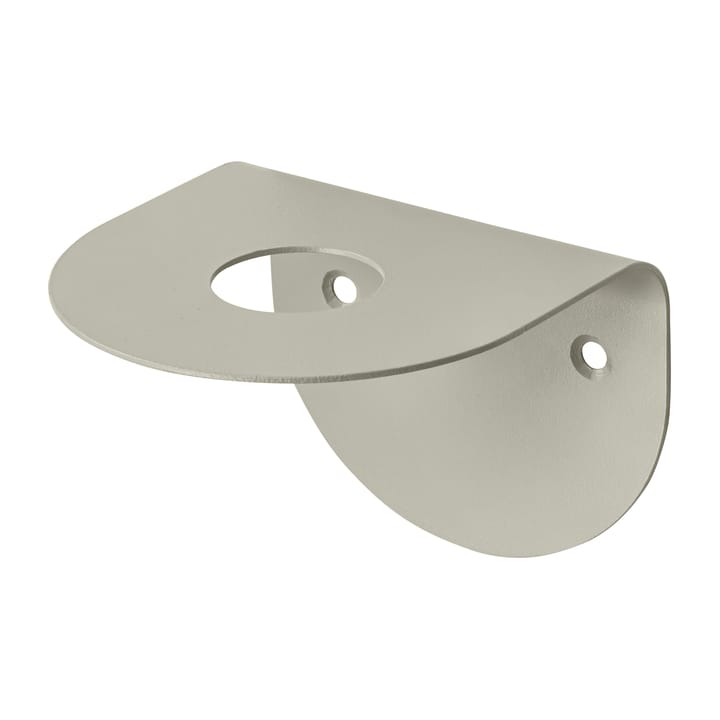 Carry vegghengt holder enkel - Sand grey - Mette Ditmer