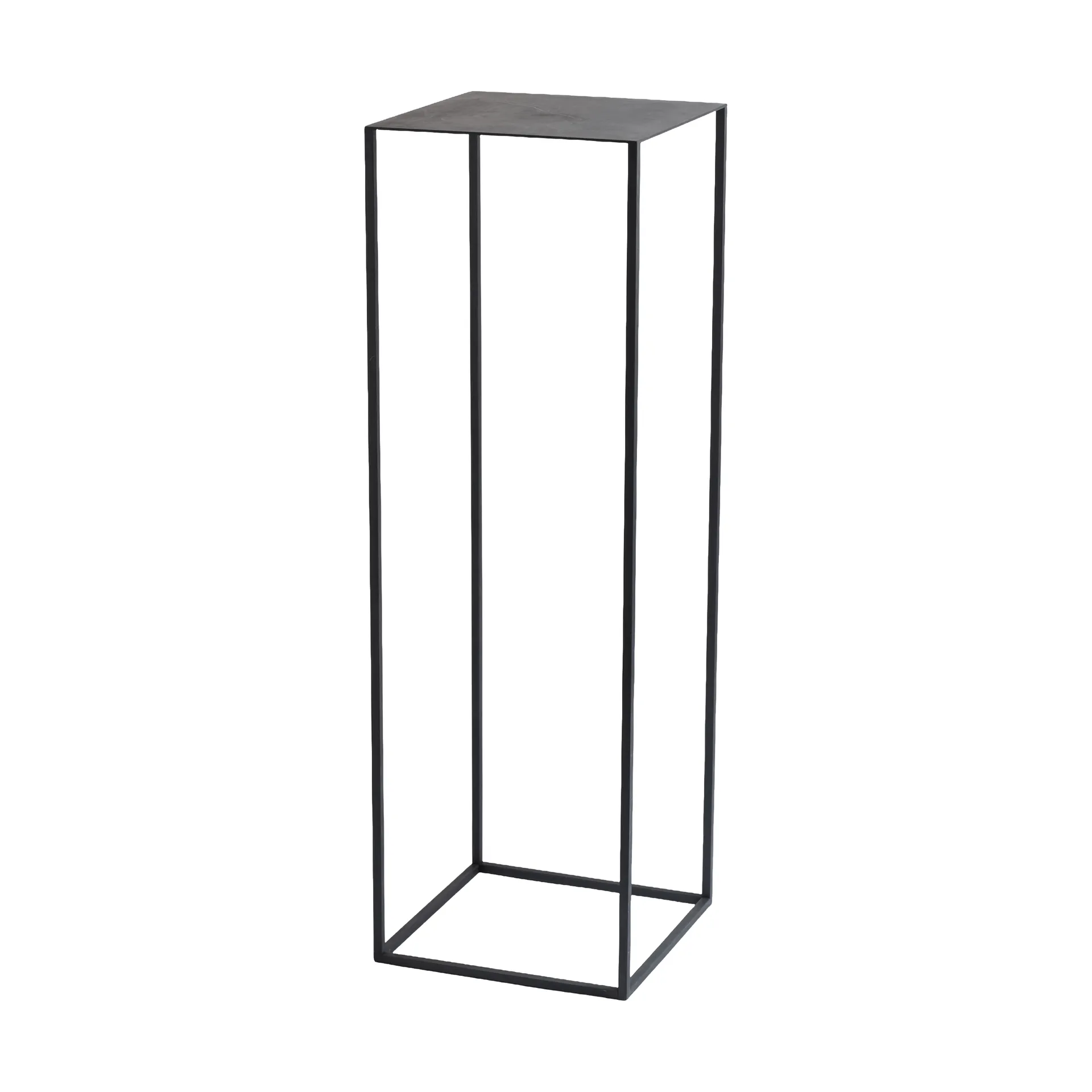 Cubic pidestall, Svart, 29x29x90 cm Mette Ditmer