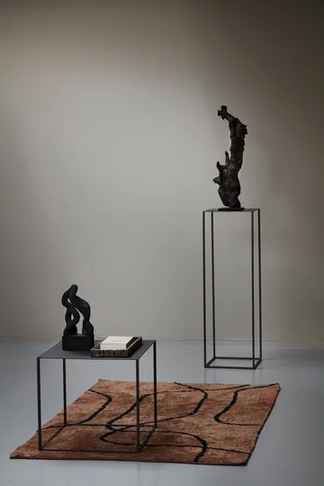 Cubic pidestall - Svart, 29x29x90 cm - Mette Ditmer