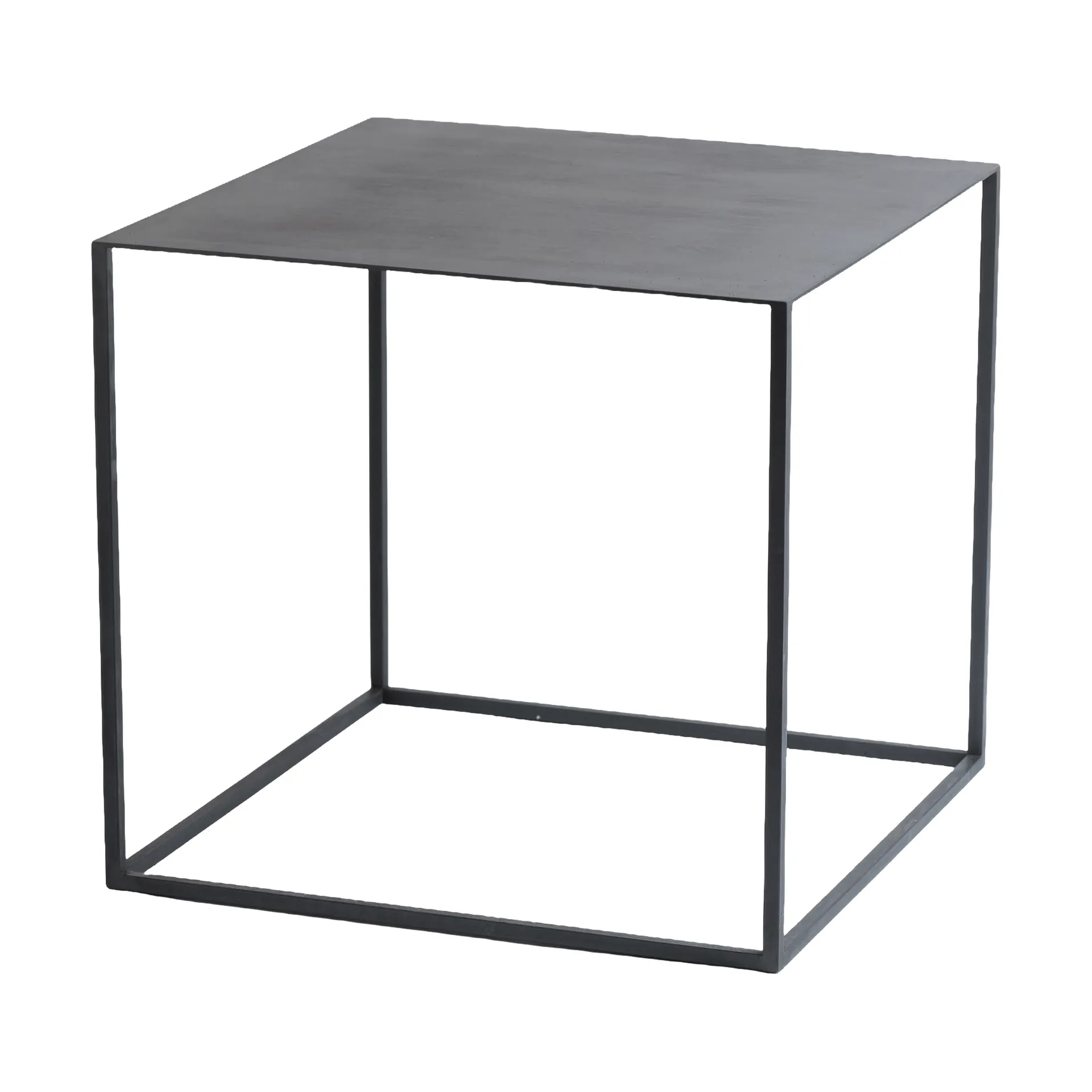 Cubic sidebord, Svart, 43x43x40 cm Mette Ditmer