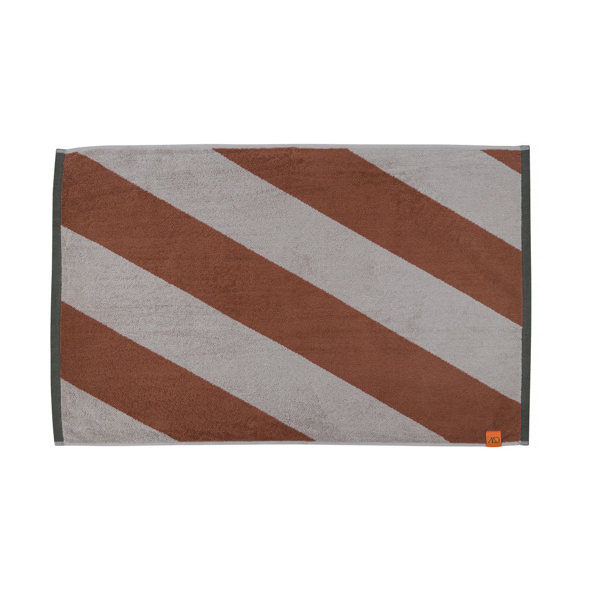 Bilde av Mette Ditmer Diagonal baderomsmatte 50x80 cm Brick
