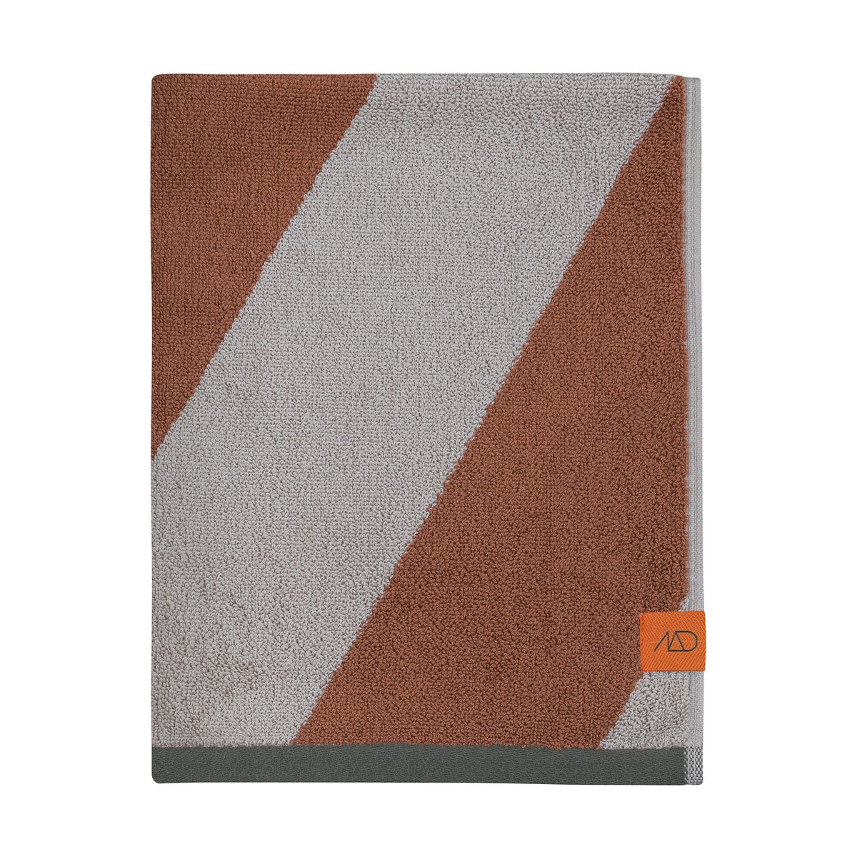 Bilde av Mette Ditmer Diagonal håndkle Brick 50x90 cm