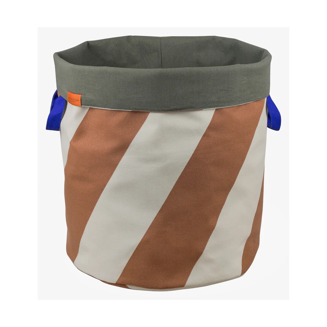 Mette Ditmer Diagonal vaskekurv Ø40x50 cm Brick-sand