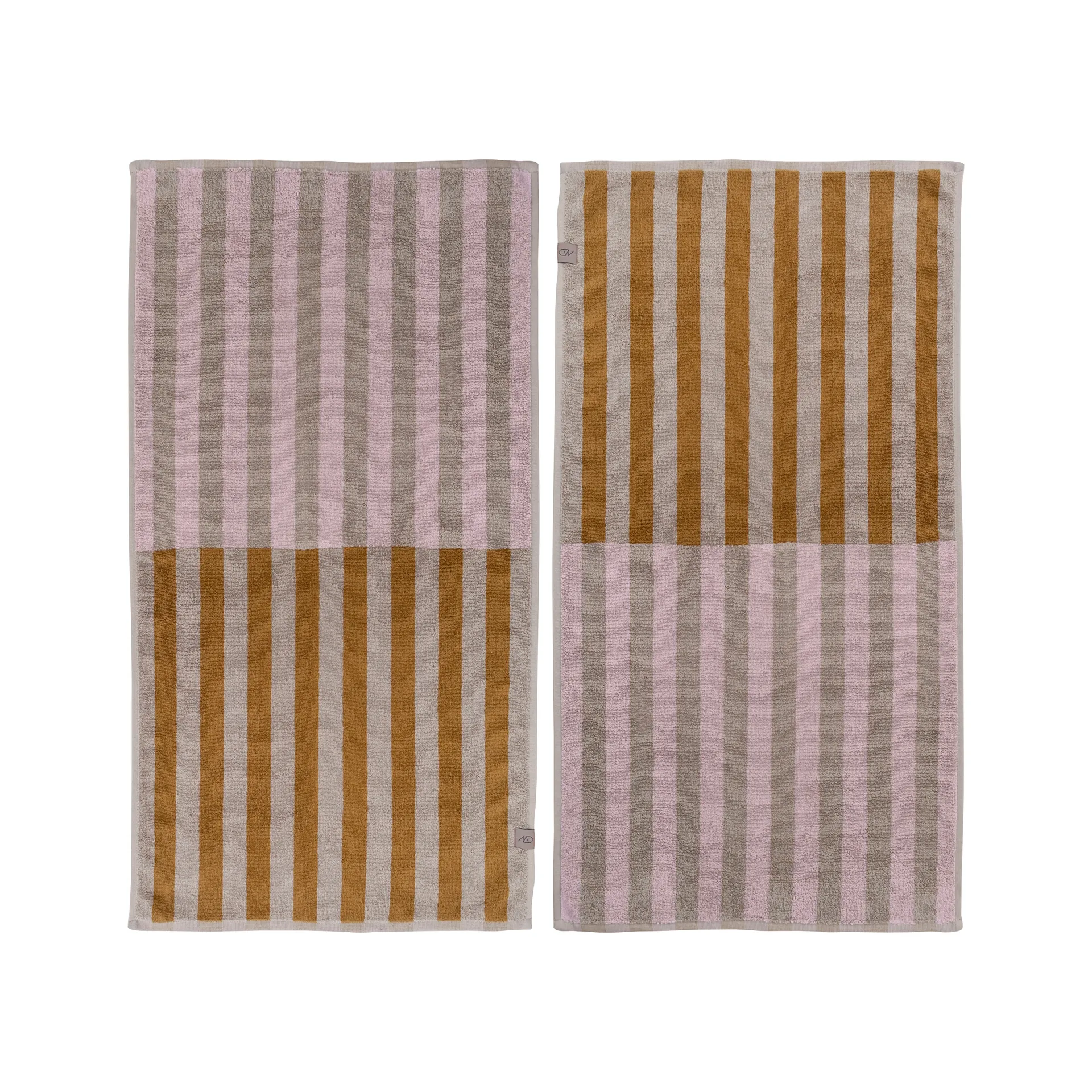 Disorder gjestehåndkle 2-pakning, Powder rose Mette Ditmer