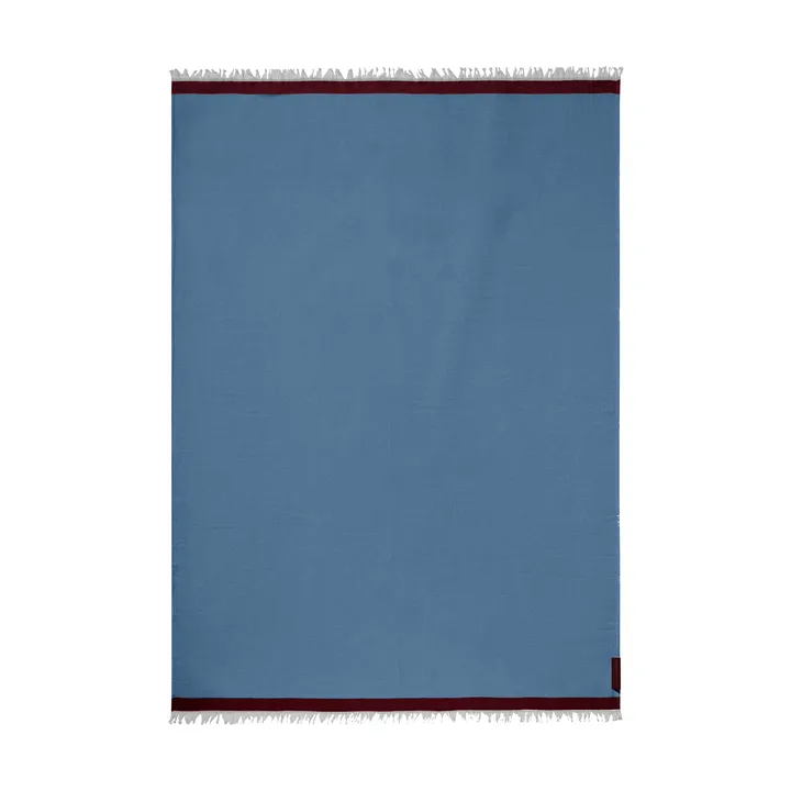 Duet pledd - Blue-Beige (blå-beige), 130x175 cm - Mette Ditmer