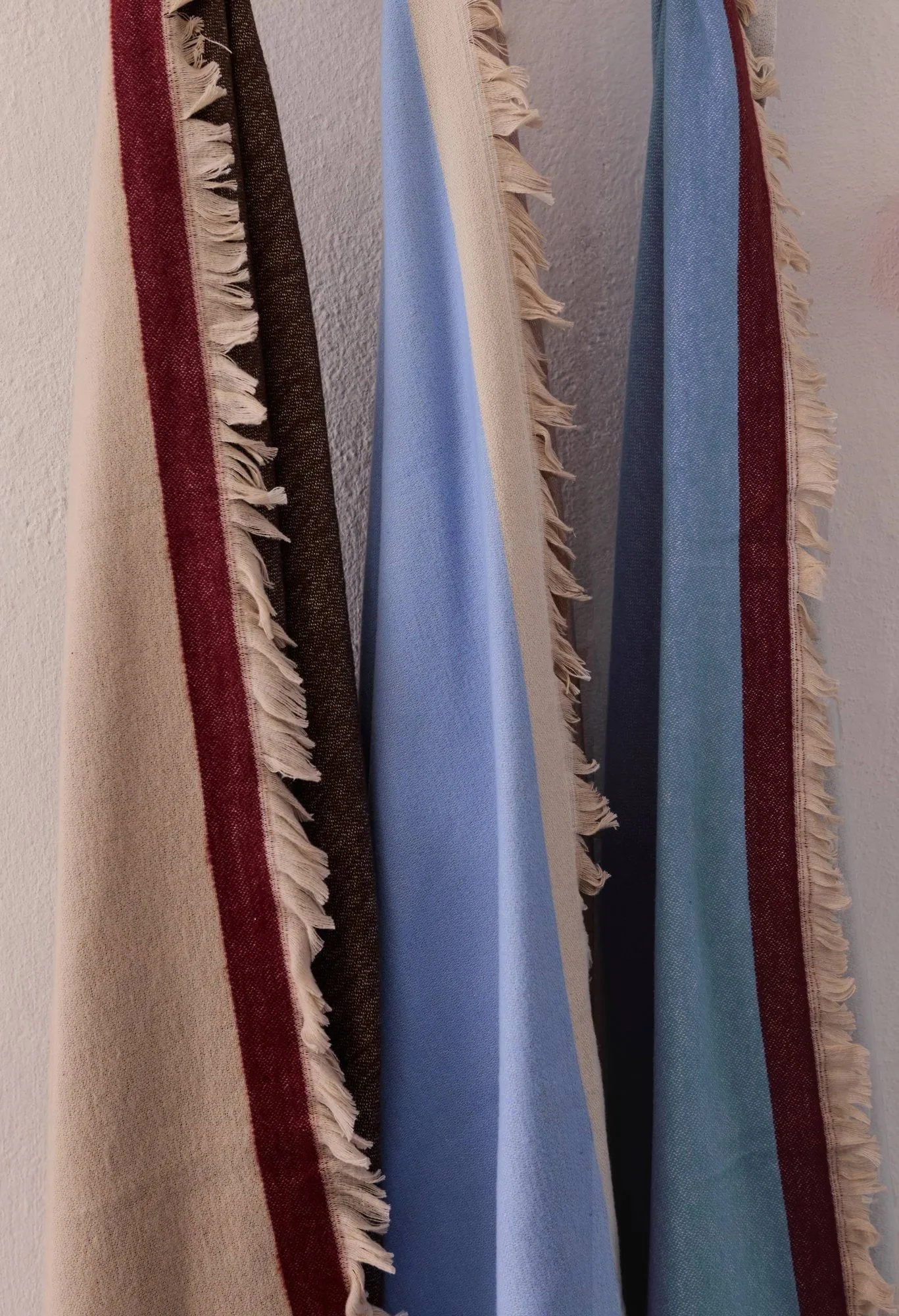 Duet pledd, Blue-Beige (blå-beige), 130x175 cm Mette Ditmer