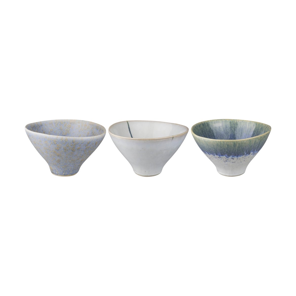 Mette Ditmer Elements bolle medium Ø15,5 cm 3 deler Blue