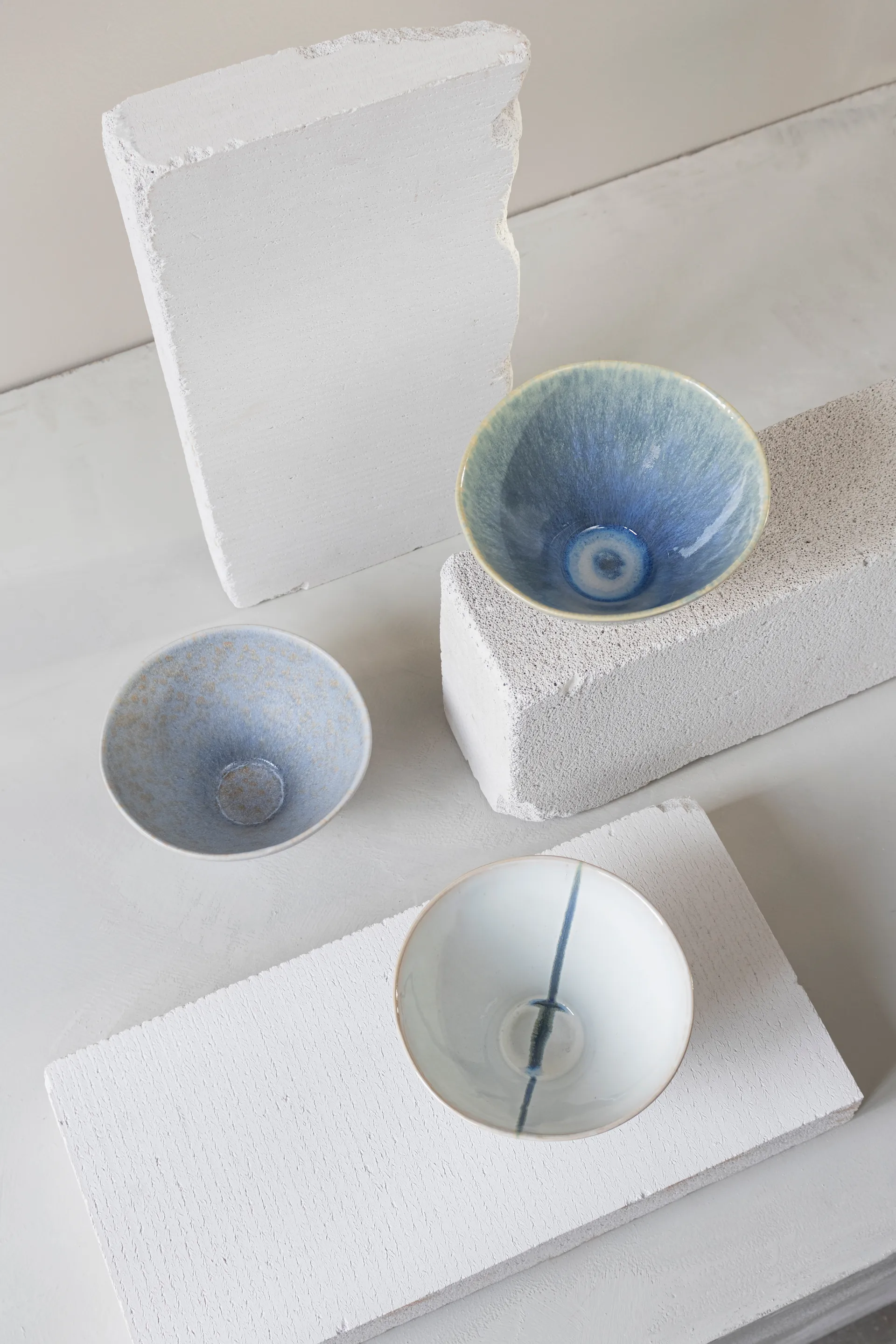 Elements bolle medium Ø15,5 cm 3 deler, Blue Mette Ditmer