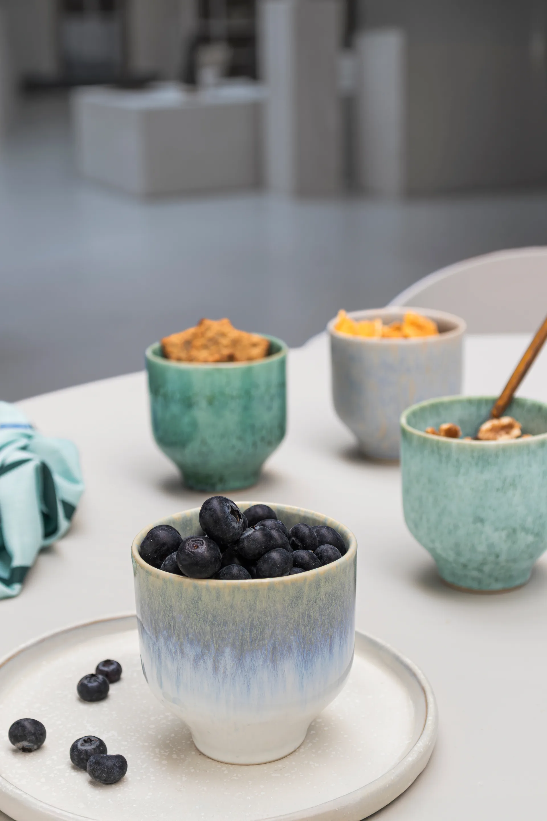 Elements krus 2-pakning, Blue Mette Ditmer