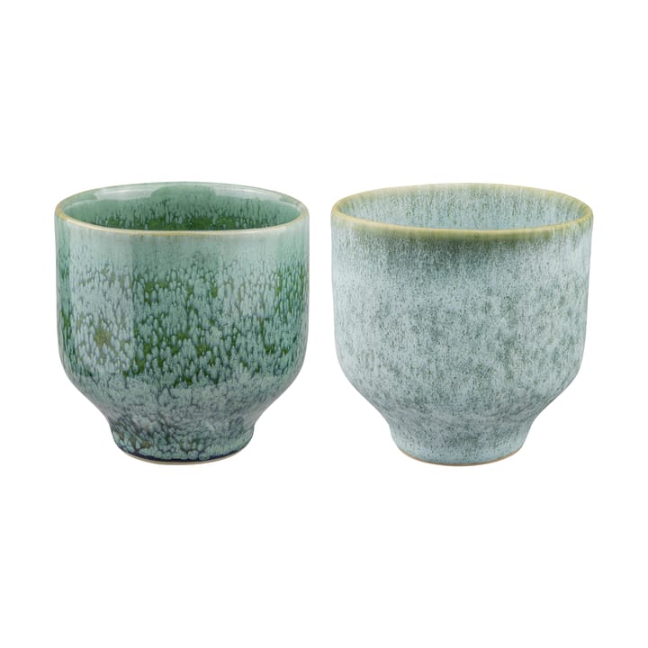 Elements krus 2-pakning - Green - Mette Ditmer