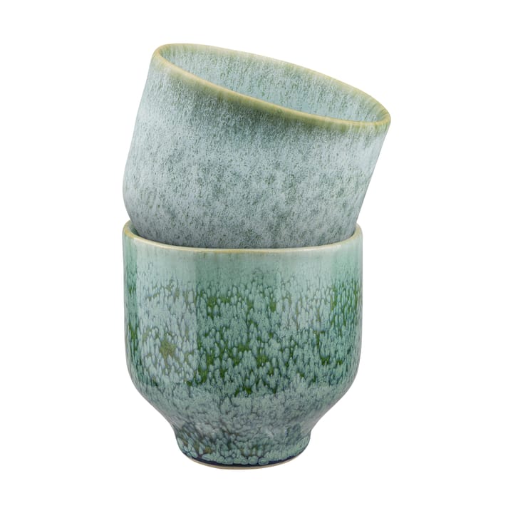 Elements krus 2-pakning, Green Mette Ditmer