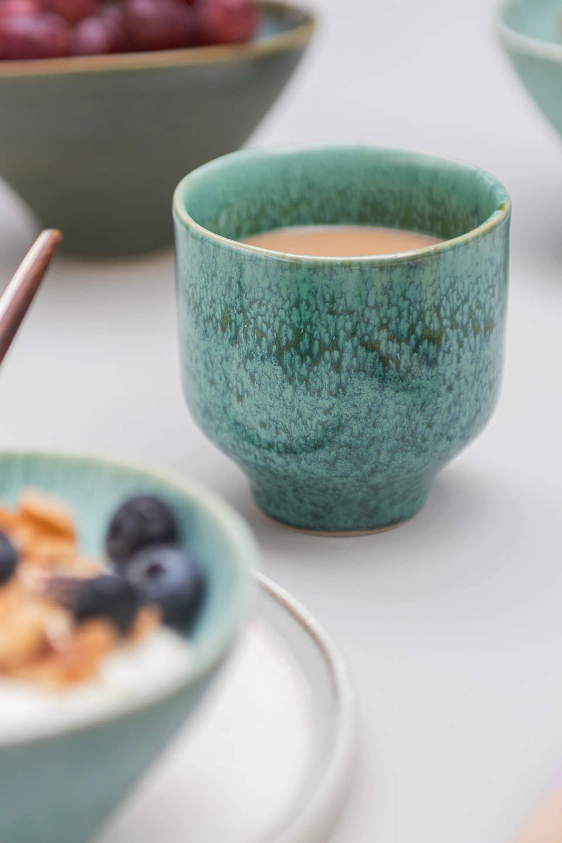 Elements krus 2-pakning, Green Mette Ditmer