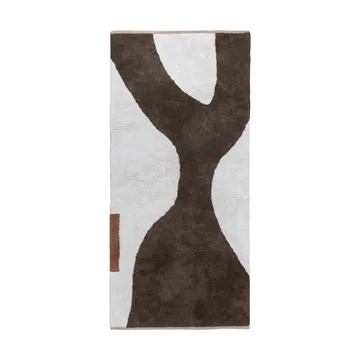 Figura teppe - Brown, 50x80 cm - Mette Ditmer