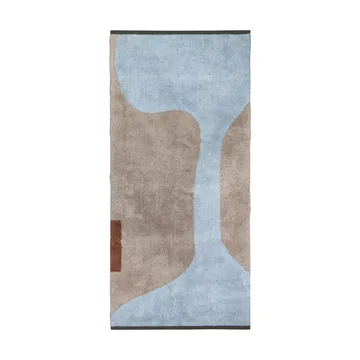 Figura teppe - Light blue, 50x80 cm - Mette Ditmer