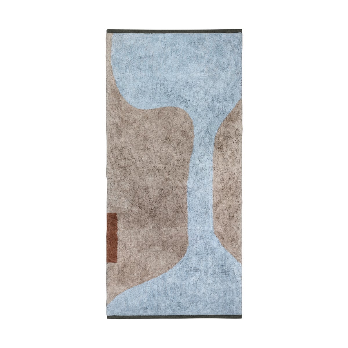 Bilde av Mette Ditmer Figura teppe Light blue 50x80 cm