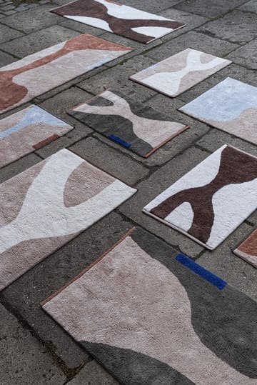 Figura teppe - Sand, 50x80 cm - Mette Ditmer