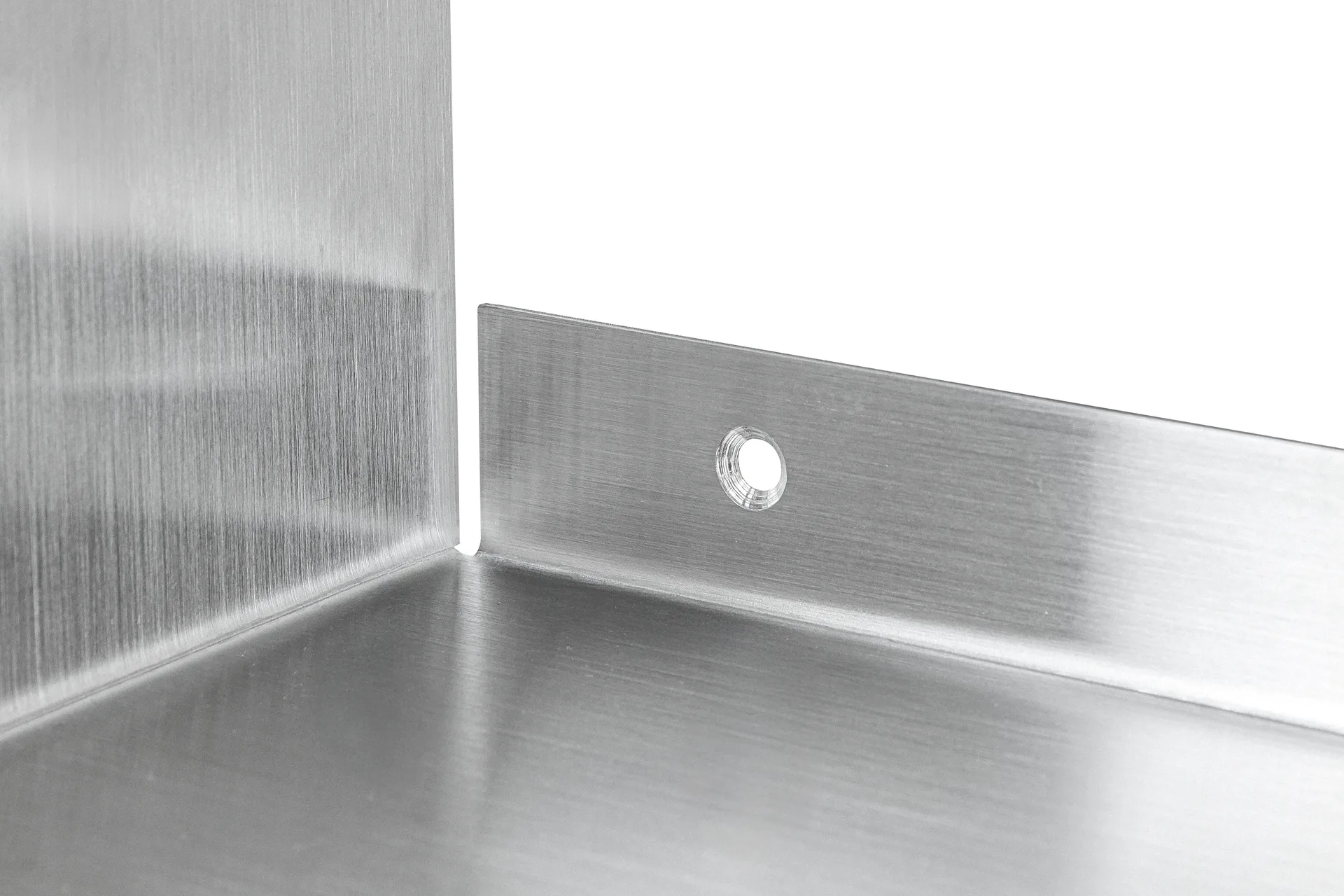 Float vegghylle 80,5 cm, Steel Mette Ditmer