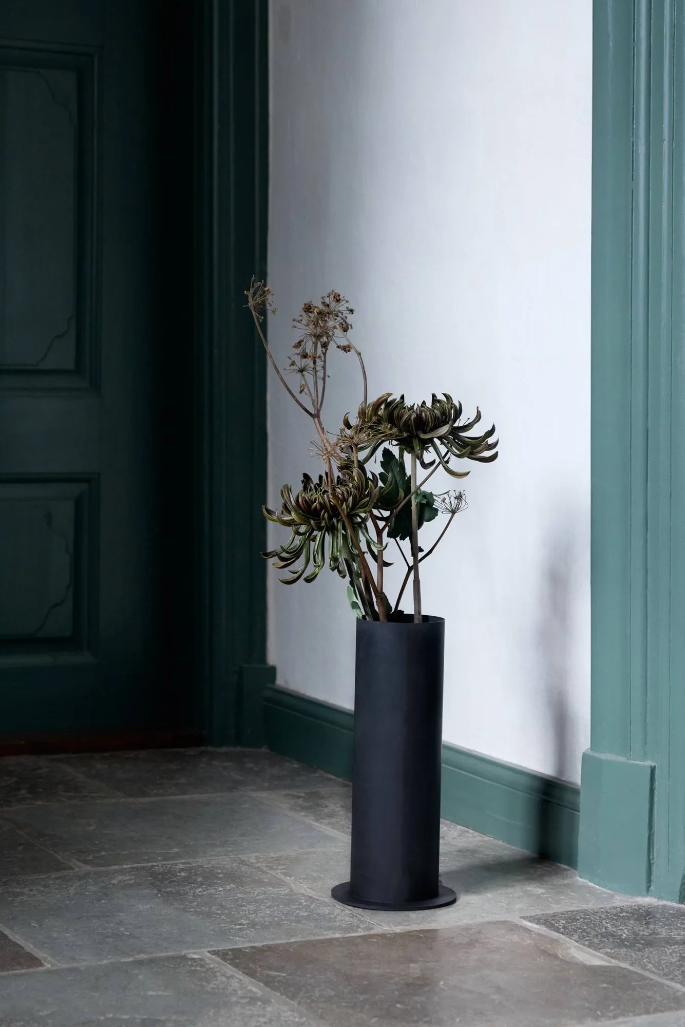 Floor vase, Svart, 40,5 cm Mette Ditmer