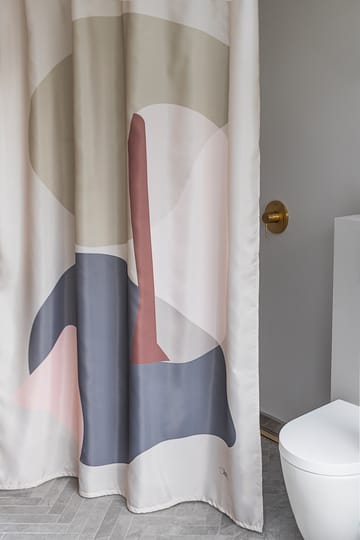 Gallery dusjforheng 150 x 200 cm - Sand - Mette Ditmer