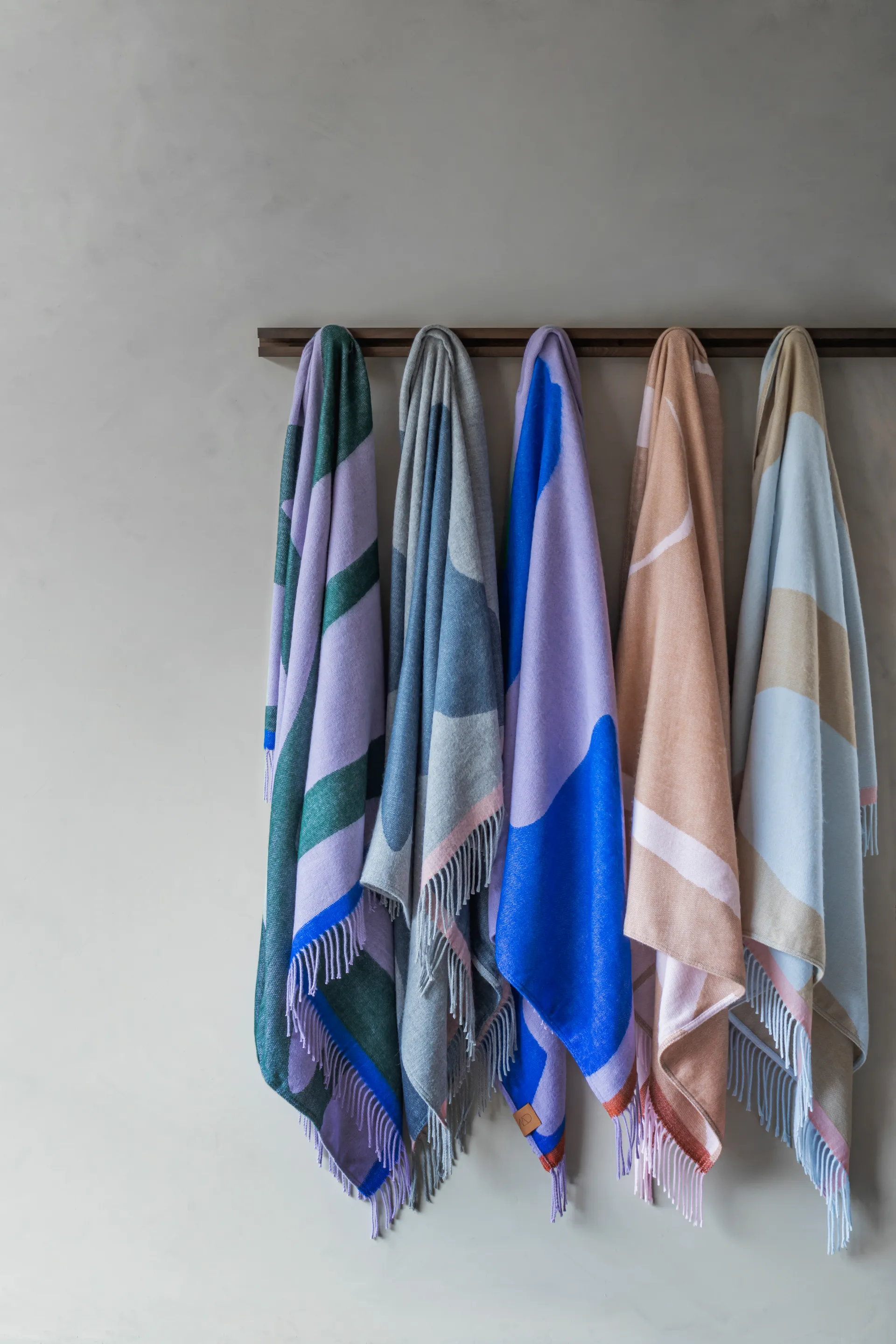 Gallery pledd 125 x 170 cm, Lilac Mette Ditmer