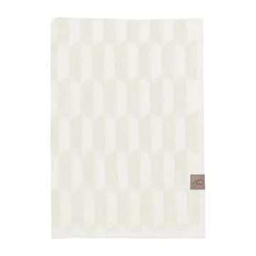 Geo badehåndkle 70 x 133 cm - Off white - Mette Ditmer
