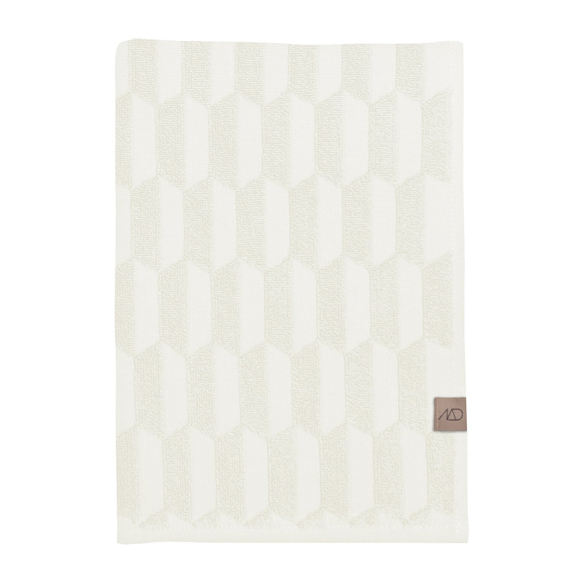 Bilde av Mette Ditmer Geo badehåndkle 70 x 133 cm Off white