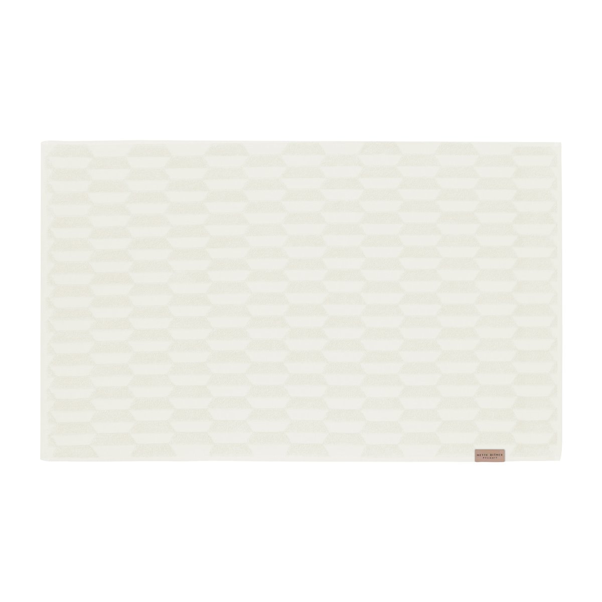 Bilde av Mette Ditmer Geo baderomsmatte 50 x 80 cm Off white