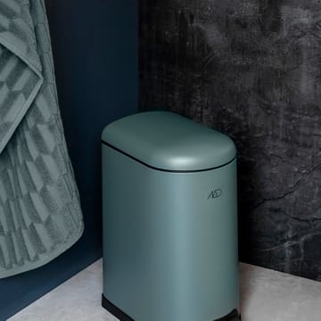 Geo håndkle 50 x 95 cm - Pine green - Mette Ditmer
