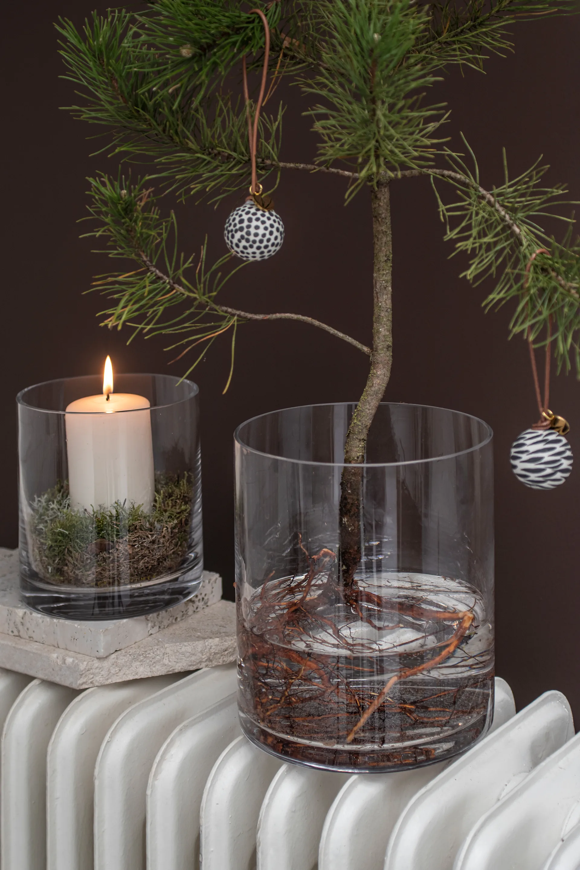 Globe juletrekule 3 deler, Black Mette Ditmer