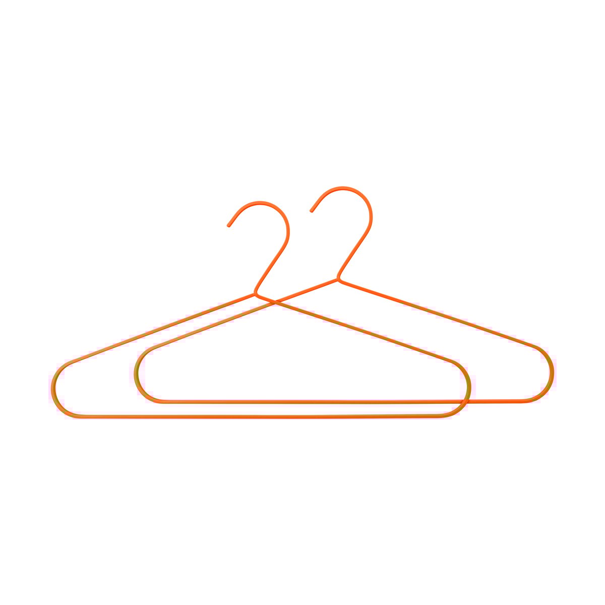 Mette Ditmer Hang-it kleshenger 2-pakning Orange