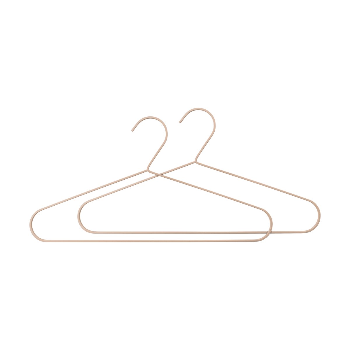 Mette Ditmer Hang-it kleshenger 2-pakning Sand