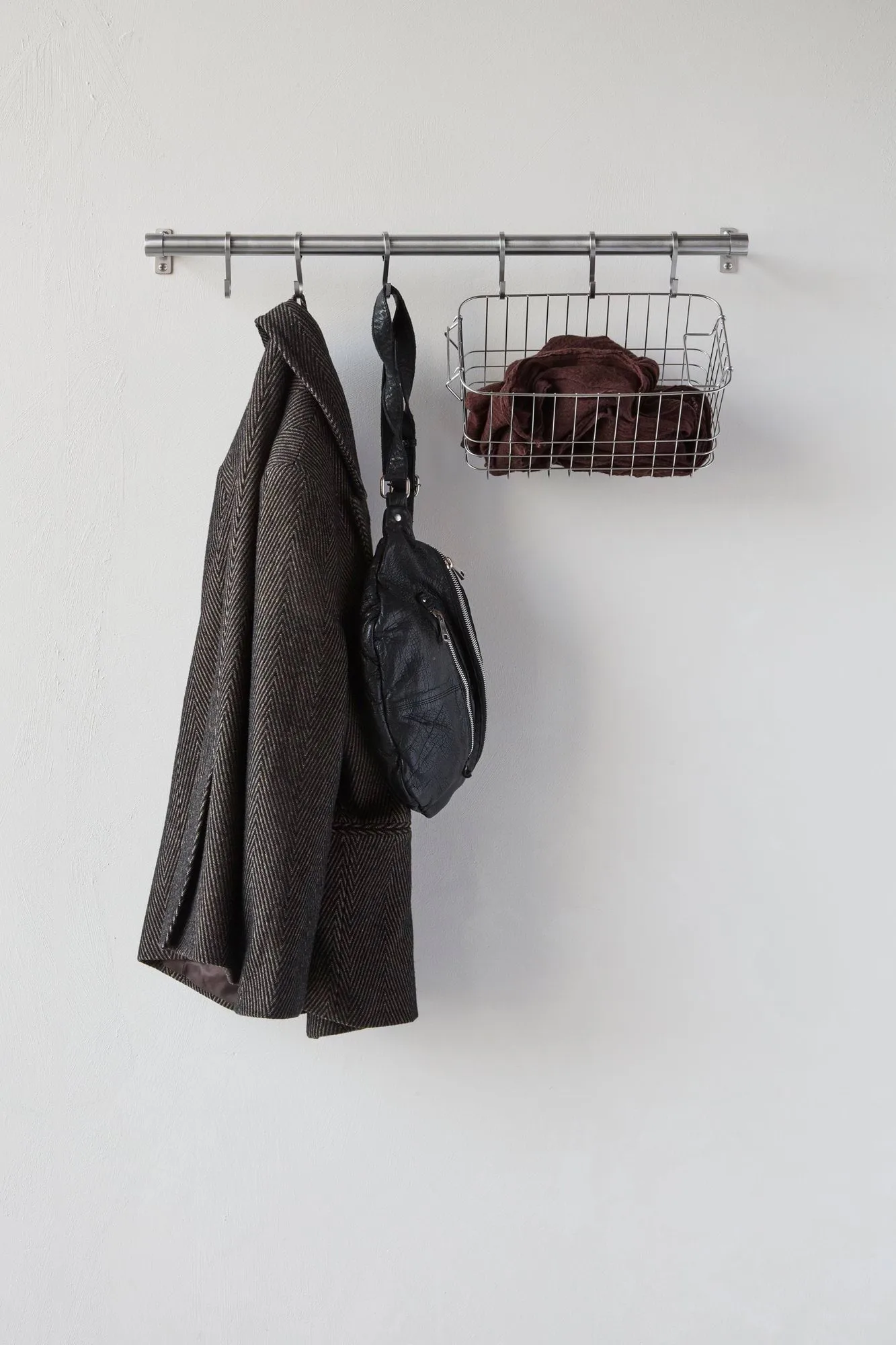 Hang-it klesstativ, Sølvfarget, 11x70x5,5 cm Mette Ditmer
