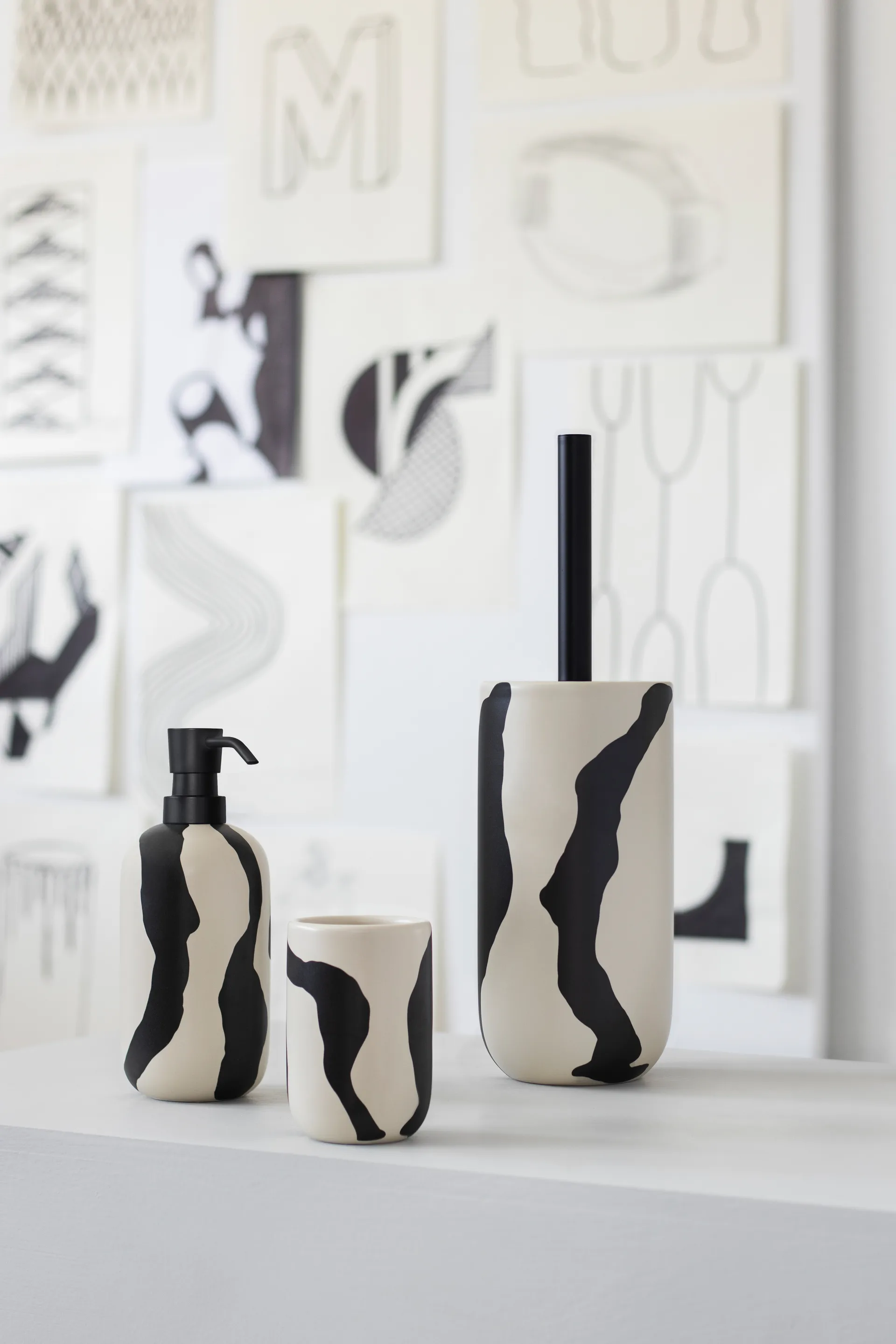 Icon tannbørsteholder, Offwhite Mette Ditmer