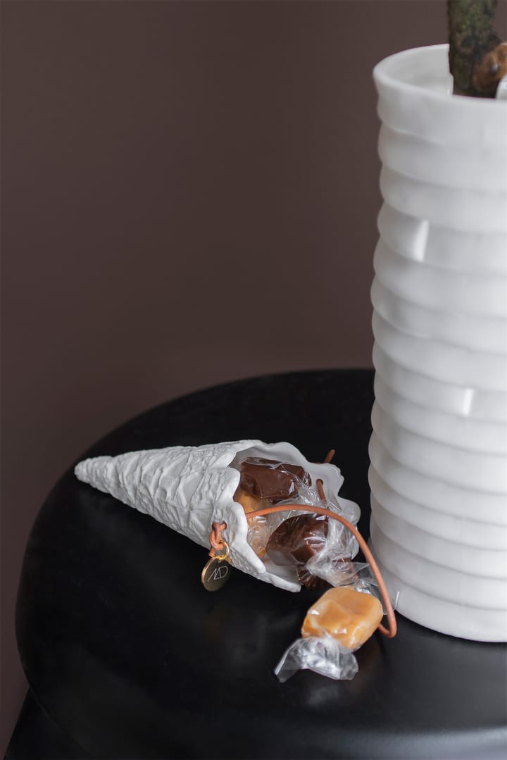 Lace julekremmerhus 2-pakning - Offwhite - Mette Ditmer