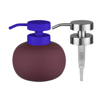 Lotus play såpedispenser lav, inkl 2 pumpehoder - Wine - Mette Ditmer