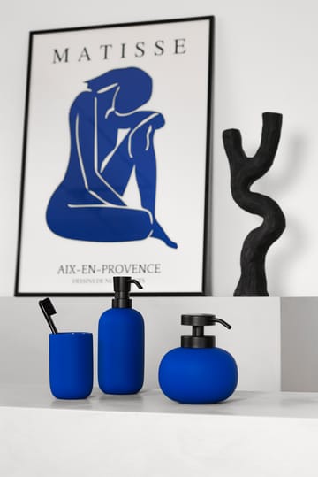 Lotus såpedispenser - Cobalt - Mette Ditmer