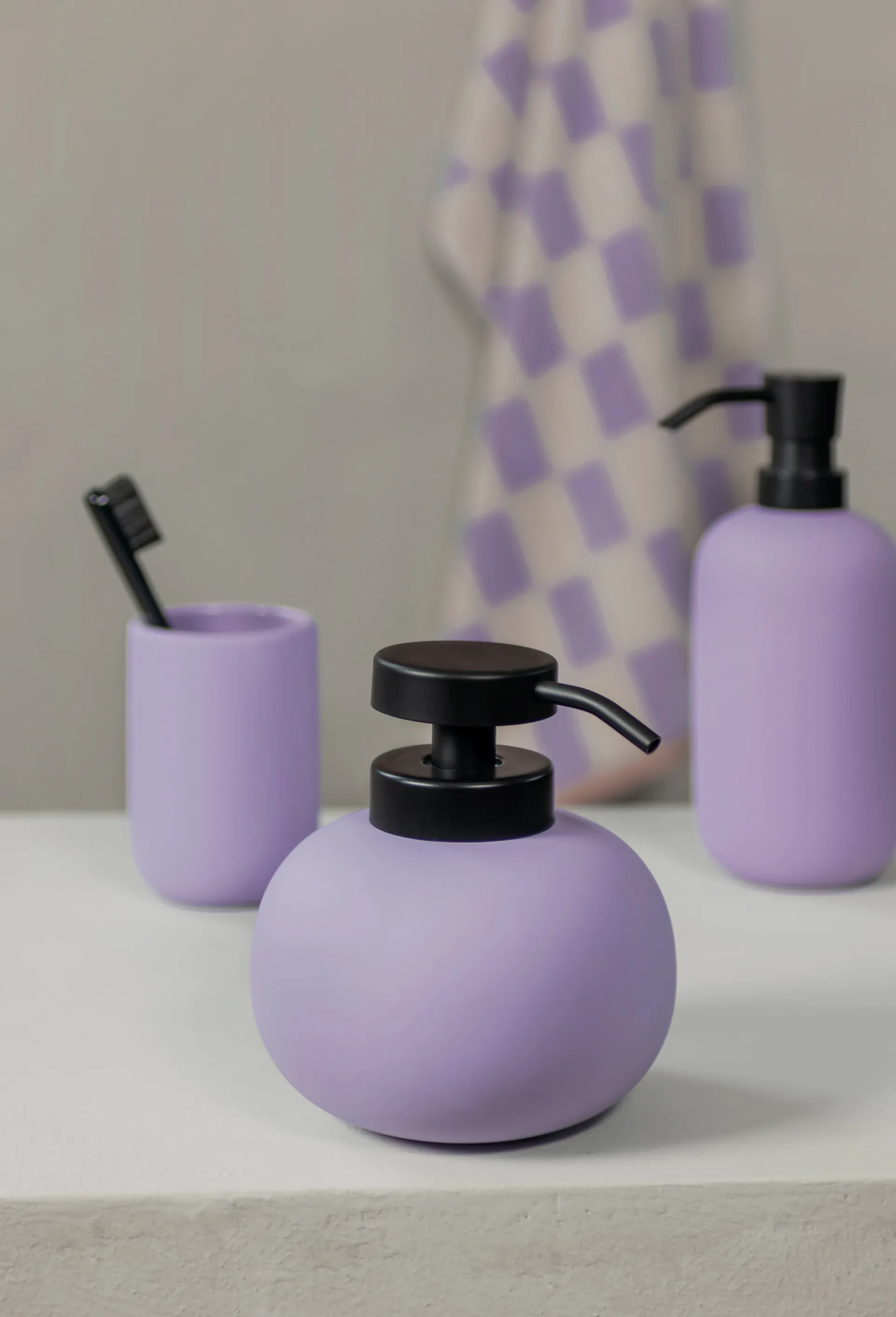 Lotus såpedispenser, Light lilac Mette Ditmer