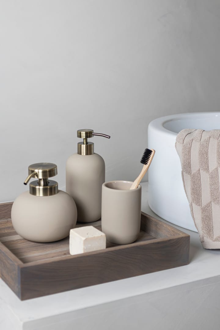 Lotus såpedispenser, Sand (off-white) Mette Ditmer