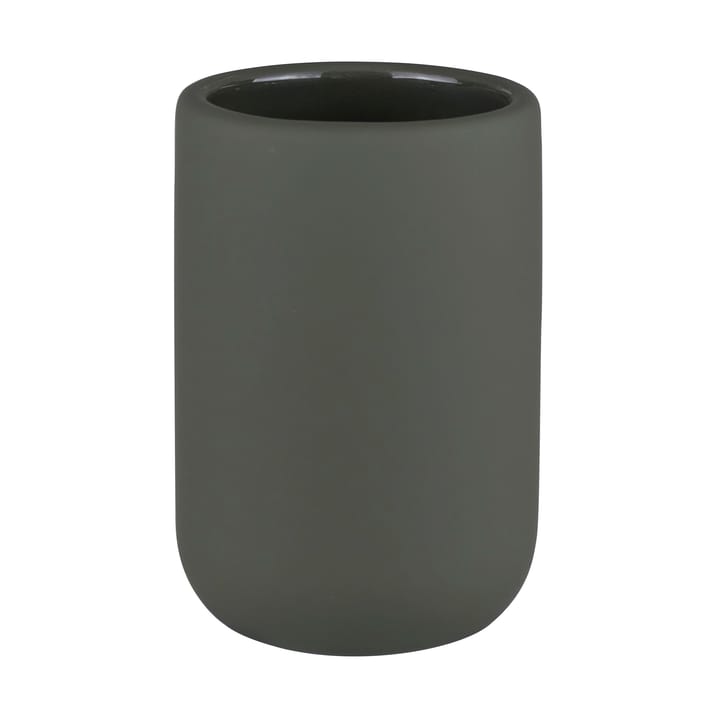 Lotus tannbørsteholder - Dark olive - Mette Ditmer