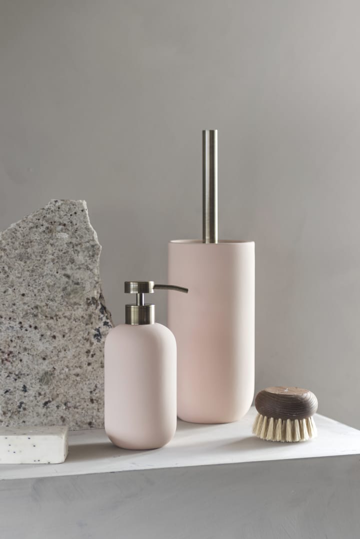 Lotus toalettborste keramikk, Powder rose Mette Ditmer