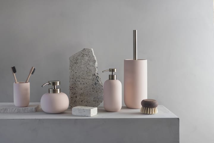 Lotus toalettborste keramikk, Powder rose Mette Ditmer