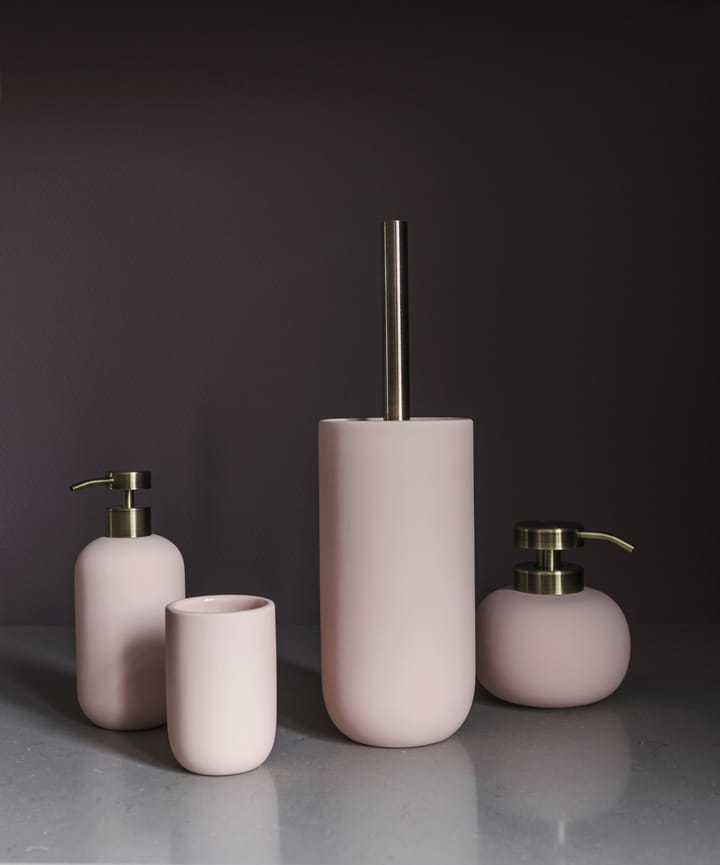 Lotus toalettborste keramikk, Powder rose Mette Ditmer