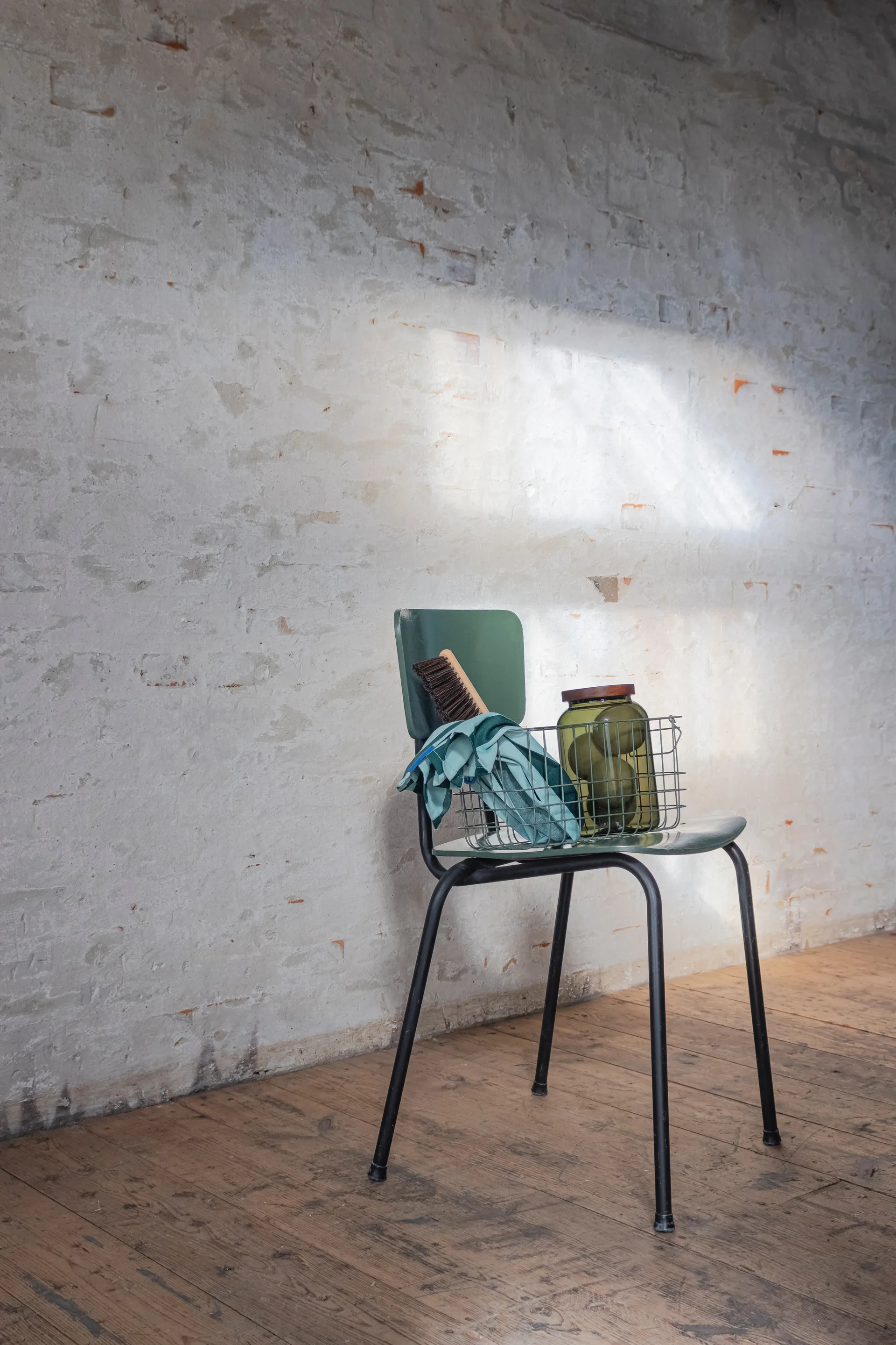 Luna krukke med lokk stor 20 cm, Dark forest Mette Ditmer