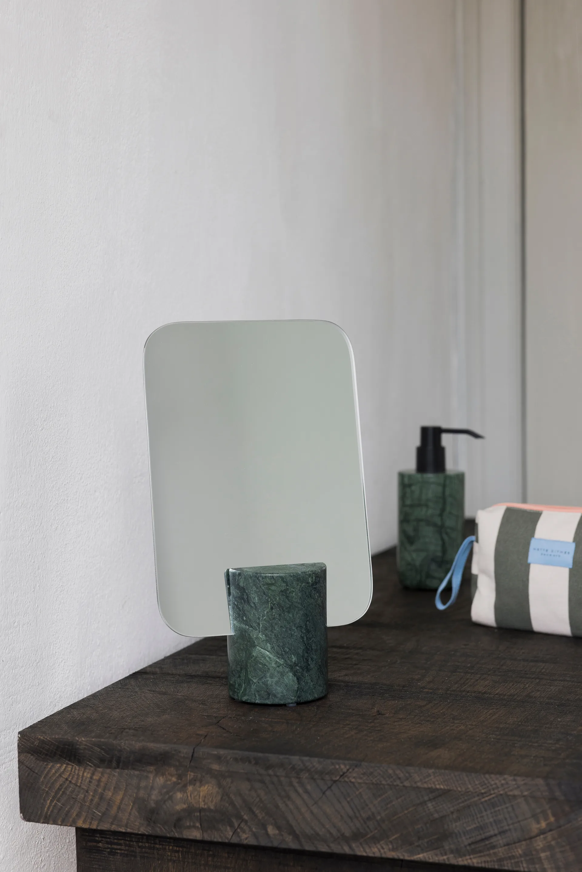 Marble bordsspeil, Dark forest, 30 cm Mette Ditmer