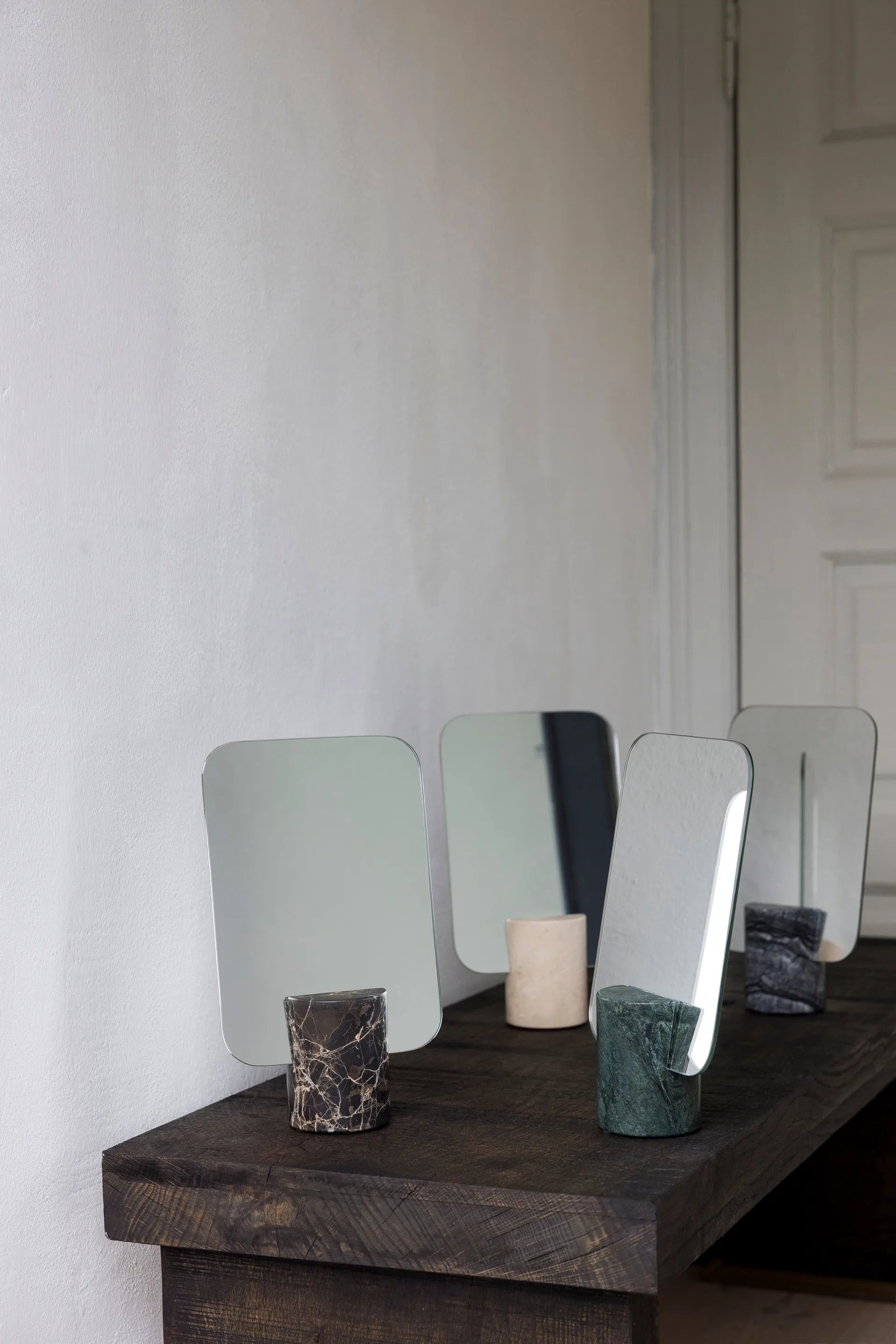 Marble bordsspeil, Dark forest, 30 cm Mette Ditmer