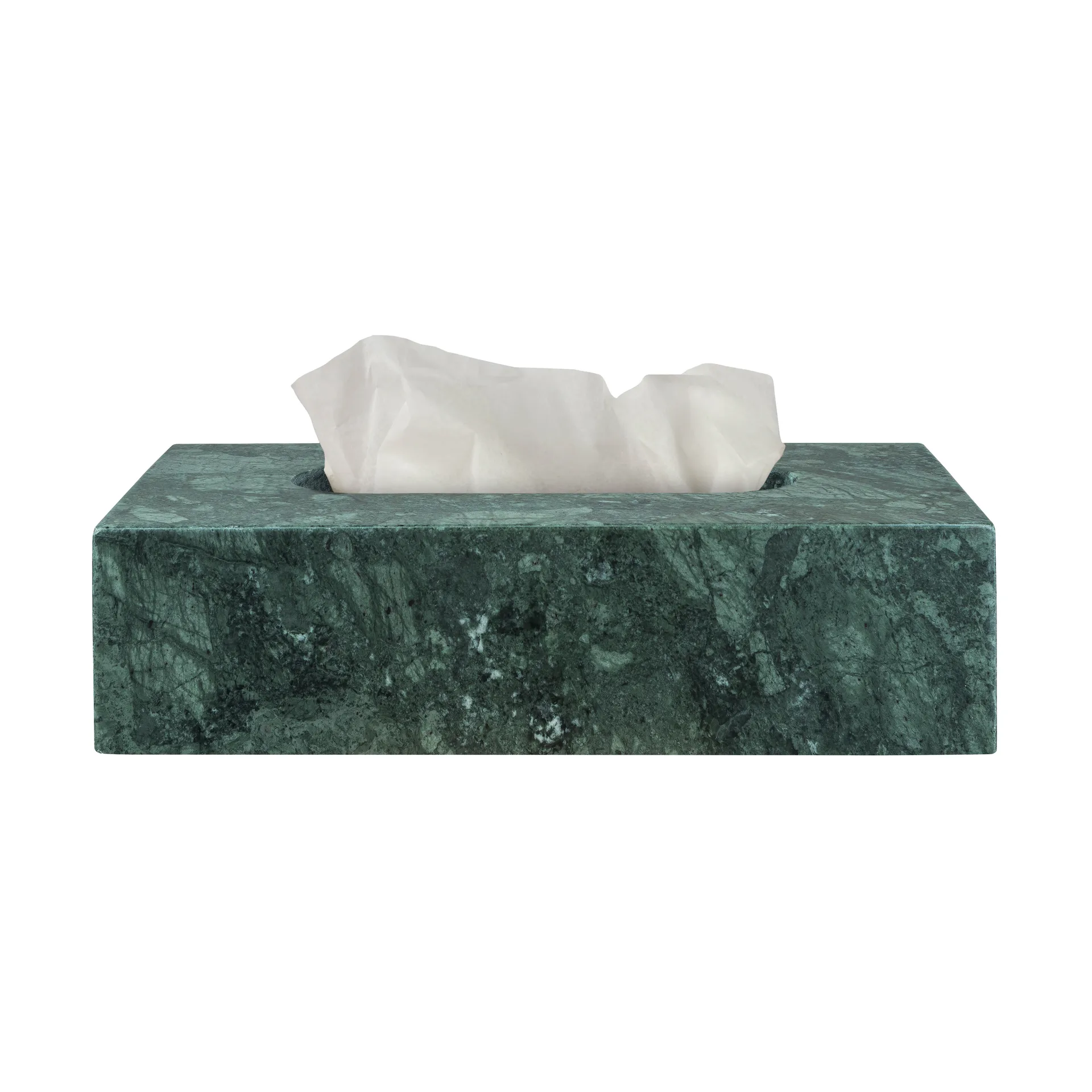 Marble lommetørkleboks 14 x 25,5 cm, Dark forest Mette Ditmer