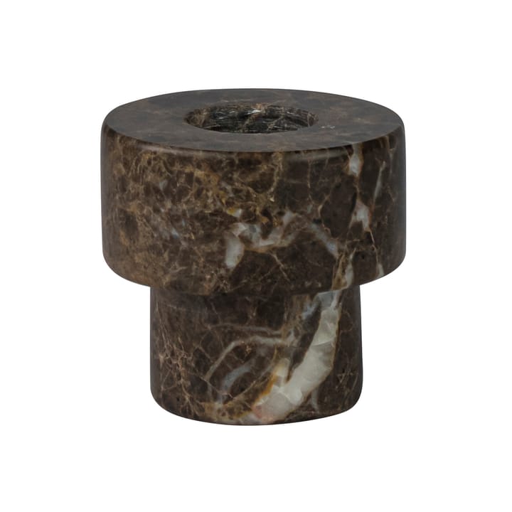 Marble lysestake 5 cm - Brun - Mette Ditmer