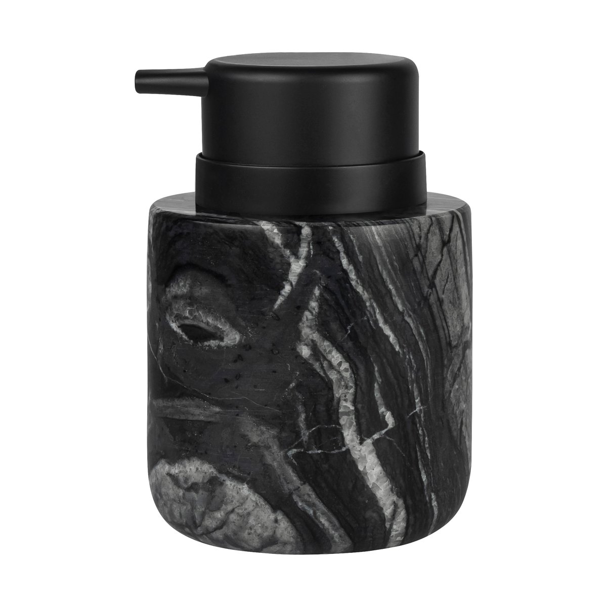 Mette Ditmer Marble såpepumpe 12,5 cm Sort-grå